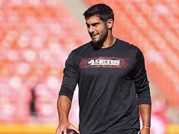 Garoppolo hat sich während der niederlage am . Kreuzband Kaputt Jimmy Garoppolo Fallt Die Saison Aus Quarterback Der San Francisco 49ers Muss Ersetzt Werden Kicker