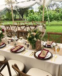 Backyard Vineyard Wedding In Northern California Farm To Table Catering Some Of O Wedding Table Settings Gold Vineyard Wedding Decor Wedding Table Settings