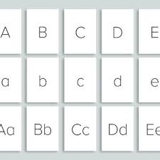 Alphabet cards with a simple icon to illustrate the sound of each letter. Spanish Minimalist Abc Toddler Cards Printable Flashcards Etsy