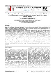 Malaysian journal of microbiology published by malaysian society of microbiology (in. Pdf Malaysian Journal Of Microbiology
