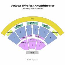 verizon wireless amphitheater charlotte capacity