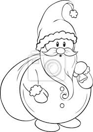 Mit der kleiner weihnachtswichtel malvorlage aus der kategorie gemischt können sie nichts falsch machen! Lustiger Weihnachtsmann Ausmalbild Leinwandbilder Bilder Tadel Bbw Zwerg Myloview De