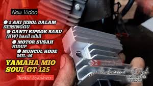 Check spelling or type a new query. Mio Soul Gt 125 Kiprok Baru Aki Tetap Jebol Muncul Kode 46 Sepele Bossku Youtube
