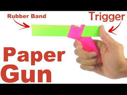 In this diy tutorial i will show you how to. How To Make Paper Gun That Shoots Origami
