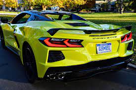 And that's because the engine is moving to the rear of the vehicle. 2020 Corvette Stingray C8 Convertible Review