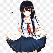 Black hair has always been widespread in anime due to its ease of use on most character tropes. Anime Anime Girls Long Hair Simple Background Black Anime Girl Bending Over Transparent Clipart 799935 Pikpng