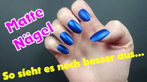 Sold by wessentials and ships from amazon fulfillment. Nagellack Tipps Matte Nagel Verschonern Youtube