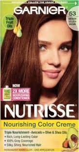 Garnier Nutrisse Classic Hair Color Medium Golden Brown Chestnut 53 Jet Com Medium Golden Brown Hair Color Brown Chestnut Hair Color