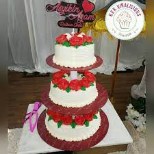 #dekodeko #kek #kekkahwin #kekkahwin3tingkat #3tiers kek perkahwinan pertama kali dapat tempahan dari makcik. Kek Kahwin 3 Tingkat Kek Viralicious Teluk Intan Facebook