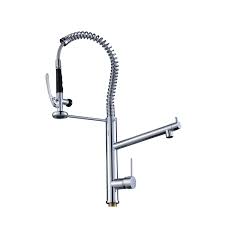 led kitchen tap with spring spray