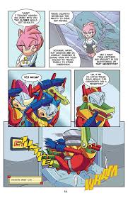 No Zone Archives Issue 1 Pg14 By Chauvels Zone Archive Sonic Fan Art Fun Comics