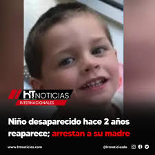 Un niño de Indiana, Steven Bryan, que desapareció hace dos años cuando  tenía 3 años, ha sido localizado por las autoridades, quienes también  arrestaron a su madre, Deborah Bryan. Según el Centro ...