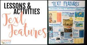 Teaching Text Features Exploring Ela Elementary Nest