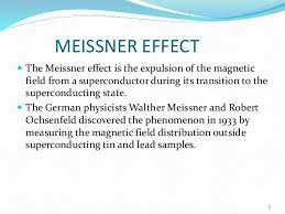 Image result for meissner effect
