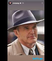 Clark Gregg shared this photo of Agent Coulson