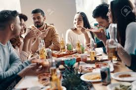 My dinner parties weren't getting the, wow! Life Is Better With Friends Group Of Young People In Casual Stock Photo Picture And Royalty Free Image Image 122118310