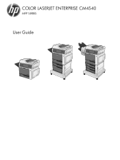 The hp laserjet cm4540 printer will print upto legal sized documents. Hp Color Laserjet Enterprise Cm4540 Mfp Manual