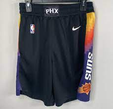 You may customize this full sublimation basketball uniform with your own team name, player name and number. Nike Phoenix Suns City Edicion Swingman El Valle Pantalones Cortos Talle Pequeno De La Nba De 2020 21 Ebay