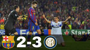 Champions league qualification » final. Barcelona Vs Inter 2 3 All Goals Highlights Champions League 2009 10 Youtube