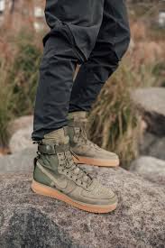 Black Nike Air Force 1 High On Feet Kith Editorial For The Nike Sf Af1 Sneakers Men Fashion Nike Sf Af1 Sneakers Fashion