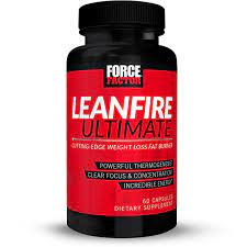 Leanfire Ultimate Thermogenic Fat Burner Supplement For Men And Women With L Theanine And Green Tea Extract To Boost Energy Burn Fat Build Lean Muscle Double Weight Loss Force Factor 60 Capsules