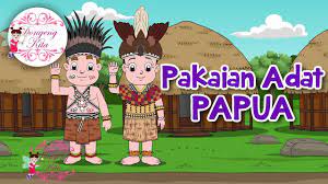 Begitu juga sebaliknya, seperti pakaian adat papua yang bernama kartun dan koteka. Pakaian Adat Papua Budaya Indonesia Dongeng Kita Youtube