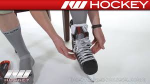 how to properly fit your hockey skate