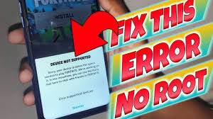 Fortnite Mobile Now Available On Google Play Store Fix Device Incompatible Error In 2020 Fortnite Online Multiplayer Games Multiplayer Games