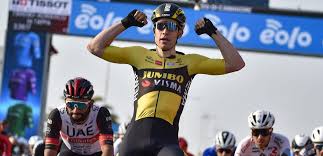 In the end this particular one turned out to be and that's number one. Wout Van Aert Opent Tirreno Adriatico Met Sprintzege Wielerflits