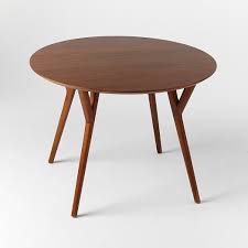 Parker Mid Century Round Dining Table Mid Century Round Dining Table Walnut Dining Table Dining Table Chairs