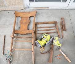 All the upcycled wooden chair inspiration you could need is right here. Repurposed Chair Shelf Designed Decor