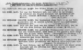 Dbp Flugblatt Zur Kirchenwahl 1933 Verfasser Franz Hildebrandt Bonhoeffer Bildarchiv