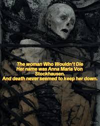 Anna Maria Von Stockhausen Immortal Witch Story | TikTok