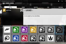 It is designed for you to spend hundreds of hours to completely push your player to the max. I Am Tier 45 Badge Not Unlocking Tier 10 And Tier 11 Help Me Community Support Forza Motorsport Forums