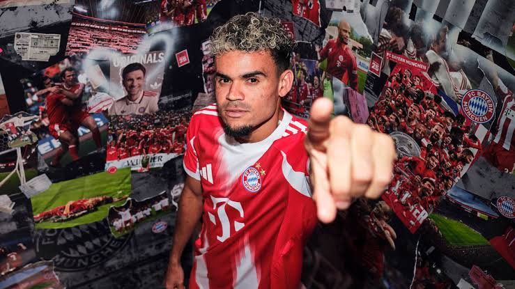 Luis Díaz vinculado al Bayern, generada por IA