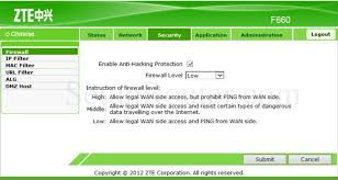 Password modem zte f660/f609 terbaru. Zte F660 Screenshot Firewall