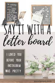 Home Life Family Simple Style Letter Boards Are A Great Way To Mark Milestones Like Birthdays And Back To Letter Board Decorating Blogs Family Wall Decor