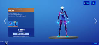 This epic skin looks like a celestial embodiment of what the universe looks like from. I Won The Skin Trough The Galaxy Cup And There S No Way For Me To Get The Backbling Other Than Buying The Set But I Don T Want The Set Fortnite Battle