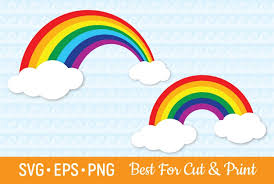 I have illustrated a cup of coffee in illustrator then exported it as an svg file. Rainbow Svg Clipart Rainbow Sky Clouds Vector 563296 Svgs Design Bundles
