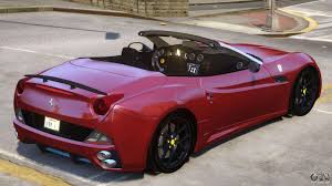 Design grand theft auto v and grand theft auto online. Ferrari California V1 2 For Gta 4