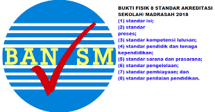 8 standar bukti fisik akreditasi paud, download contoh instrumen dokumen akreditasi paud 2019/2020/2021, pengertian, jadwal, instrumen, sertifikat Bukti Fisik Akreditasi Sekolah Madrasah 2018 Penilaian 8 Standart Ngintip Sekolah