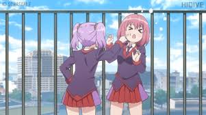 Pink anime aesthetic gif wallpaper is free hd wallpaper. Pink Anime Girl Gifs Get The Best Gif On Giphy