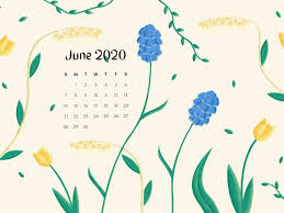 June 2020 Desktop Calendar Wallpaper In 2020 Calendar Wallpaper Desktop Wallpaper Calendar Desktop Calendar