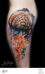Back tattoos tend to be more low key since the artist can't actively see them very often. 26 Brain Tattoo Ideas Collection