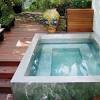 Wir konnten ein tauchbecken mit einfacher pooltechnik bauen und einer beachtlichen tiefe von 2 00 m der platz beschränkt die ansprüche hoch. 1