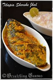 Telapia Sorshe Jhal Bengali Style Tilapia In Mustard Sauce Fish Recipes Healthy Spicy Recipes Indian Fish Recipes