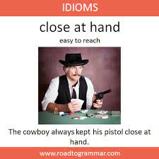 Idioms Close At Hand English Phrases Idioms English Vocabulary Words English Words