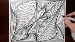 Doodle Sketching Optical Illusion Lines Pattern 11 Youtube Optical Illusions Illusion Drawings Doodle Sketch