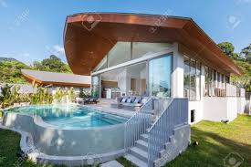 Additionally, the room should be synergistic with the overall design style of the house. Interior And Exterior Design Of Pool Villa House And Home Feature Garden And Infinity Swimming Pool Stock Photo Picture And Royalty Free Image Image 144255685