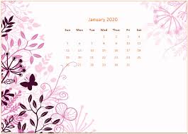January 2020 Desktop Calendar Wallpaper Calendar Wallpaper Desktop Calendar January Calendar